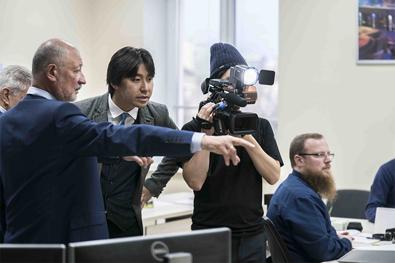 Представители японской телевизионной компании TV Tokyo Corporation посетили проектную организацию SkyWay