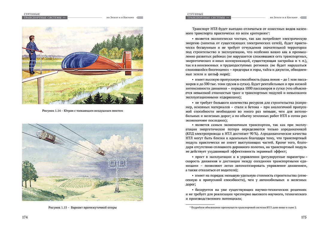 Научное издание Анатолия Юницкого - Струнные транспортные системы: на Земле и в Космосе