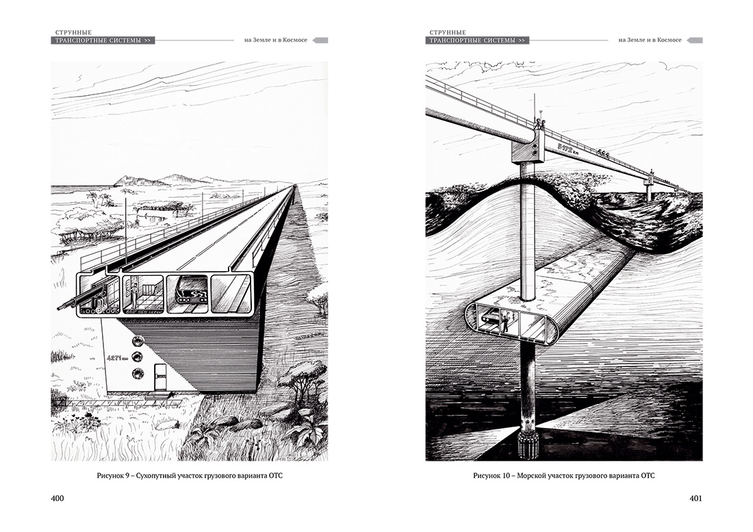 Научное издание Анатолия Юницкого - Струнные транспортные системы: на Земле и в Космосе