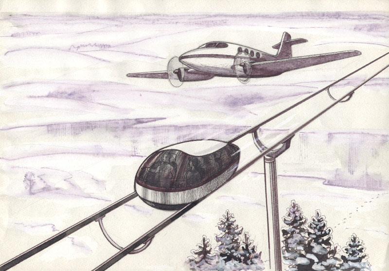 Бескрылый рельсовый автомобиль