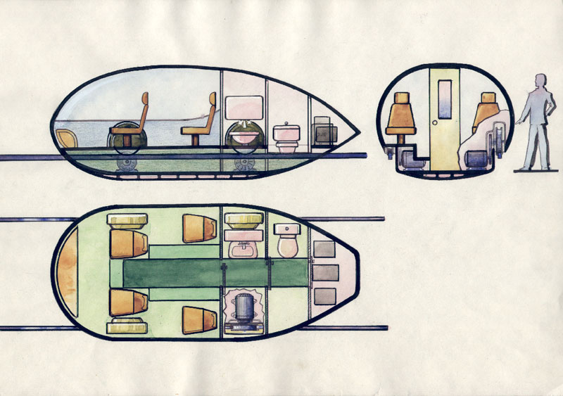 Анатолий Юницкий - компоновка высокоскоростного Ютрана