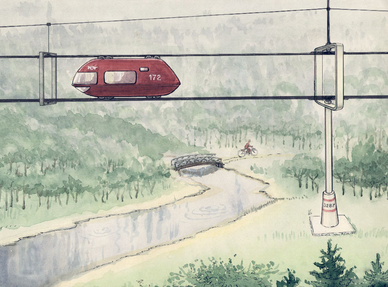 Анатолий Юницкий - вариант городского Ютрана c вертикальным размещением колес