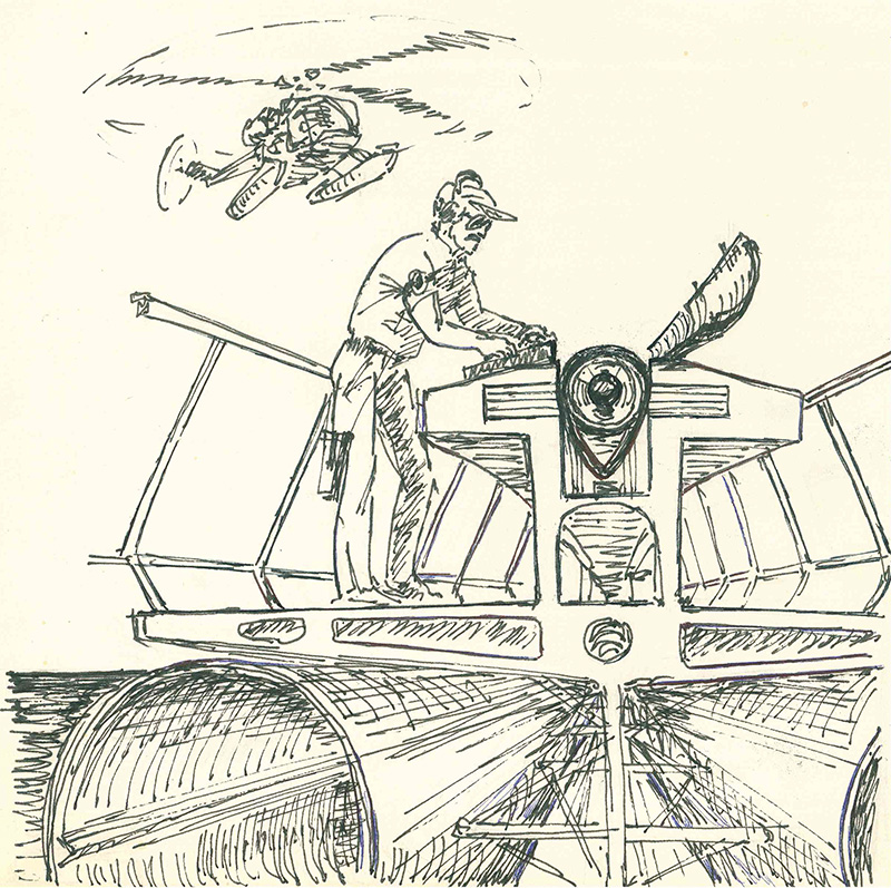 Анатолий Юницкий - рисунок ОТС