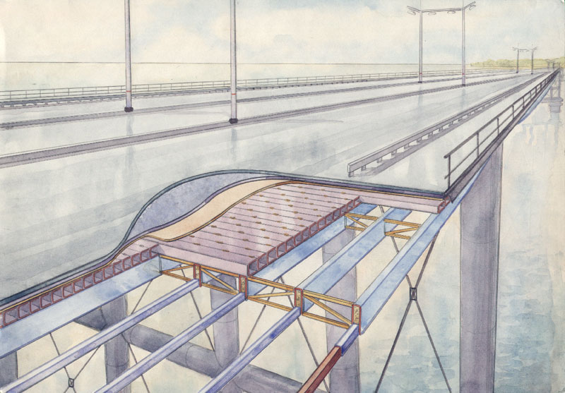 Анатолий Юницкий - бесстыковое полотно струнного автодорожного моста