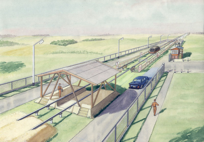 Анатолий Юницкий - схема тестового участка СТС