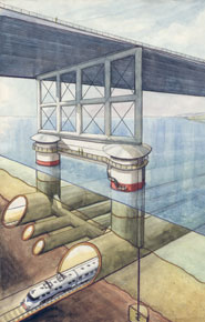 Анатолий Юницкий - конструкция мостового перехода через Керченский пролив