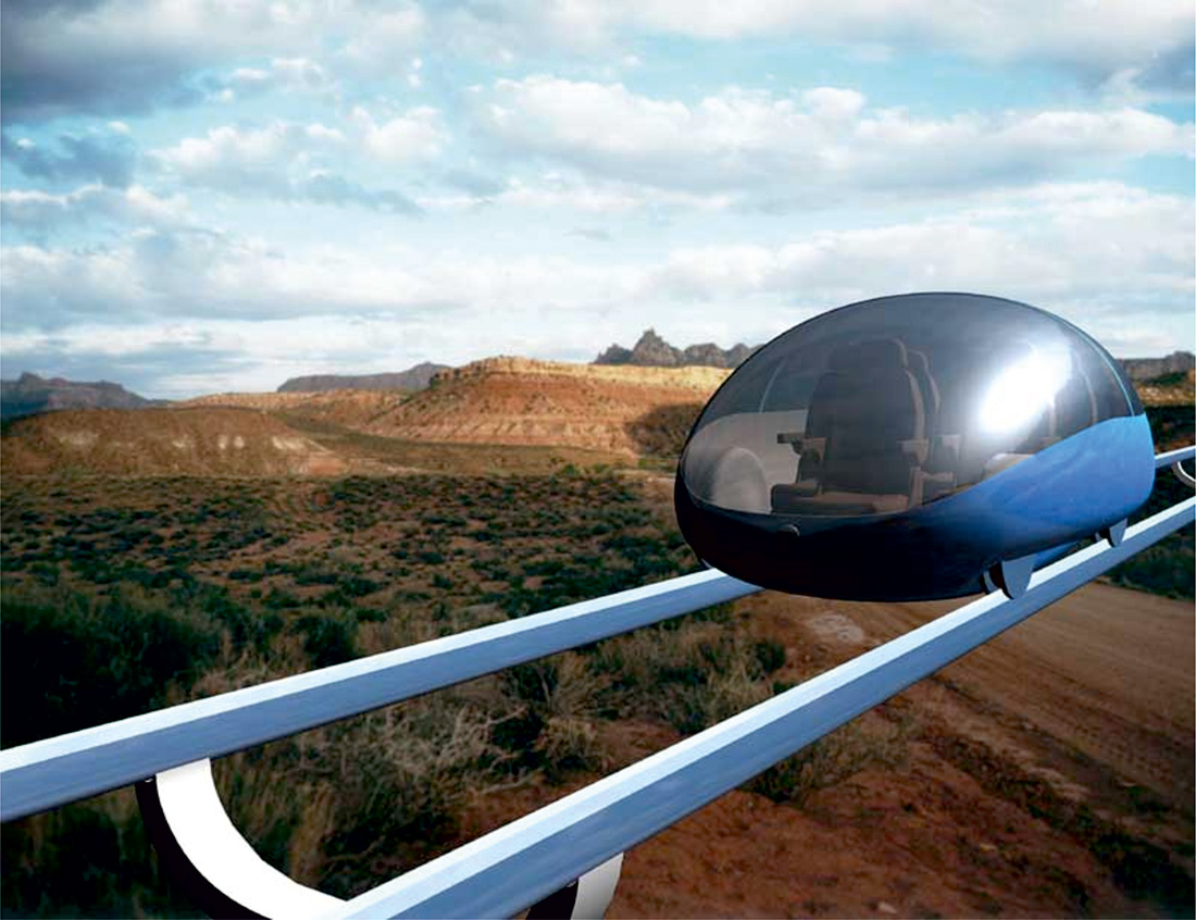 Трасса СТС в степи