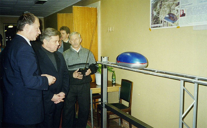 В Администрации Озёрского района состоялась презентация действующей модели струнного транспорта Юницкого Губернатору Московской области Громову Борису Всеволодовичу