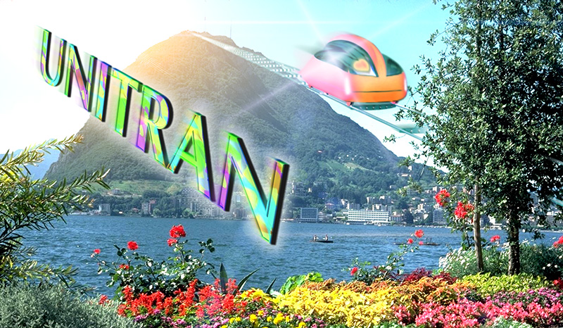 Представлены иллюстрации струнной транспортной системы (СТС) за период времени с 1997 по 2000 годы