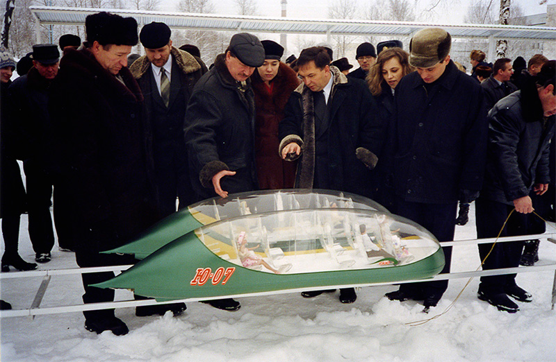 В г. Озёры Московской области состоялась демонстрация работы модели СТЮ масштаба 1:5 горожанам районного центра во главе с Мэром города Сащихиным Владиславом Владимировичем