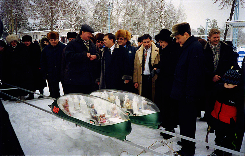 В г. Озёры Московской области состоялась демонстрация работы модели СТЮ масштаба 1:5 горожанам районного центра во главе с Мэром города Сащихиным Владиславом Владимировичем