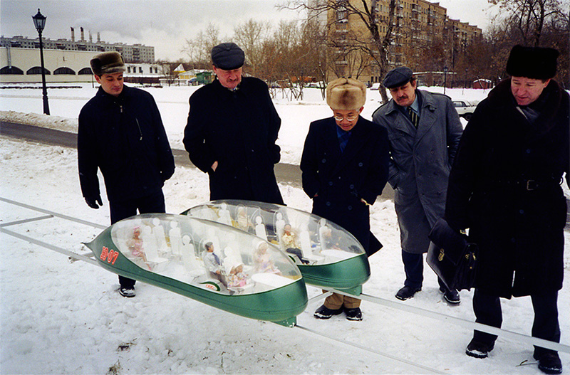 На территории музея-заповедника Коломенское состоялась презентация действующей модели СТЮ масштаба 1:5 Послу Малайзии в Российской Федерации господину Датук Яхья Баба