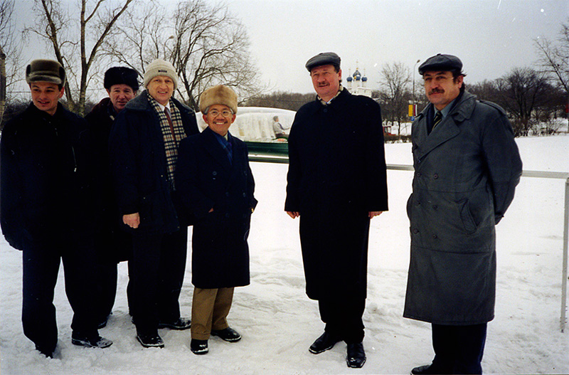 На территории музея-заповедника Коломенское состоялась презентация действующей модели СТЮ масштаба 1:5 Послу Малайзии в Российской Федерации господину Датук Яхья Баба