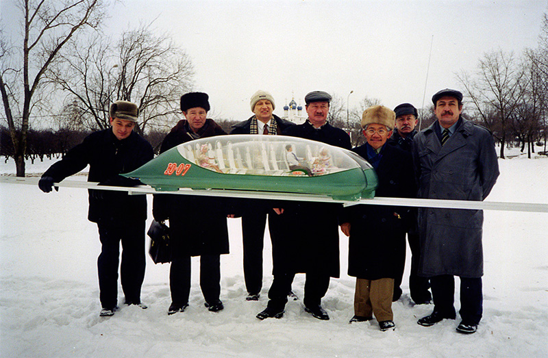 На территории музея-заповедника Коломенское состоялась презентация действующей модели СТЮ масштаба 1:5 Послу Малайзии в Российской Федерации господину Датук Яхья Баба