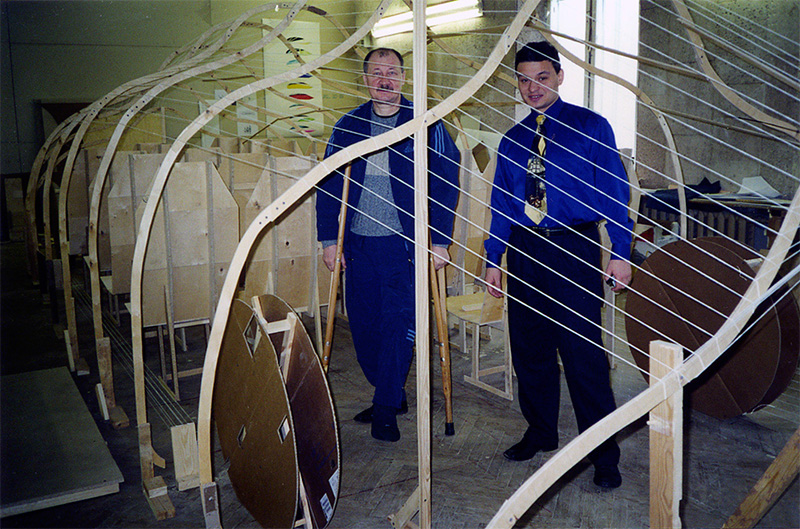 Анатолий Юницкий - Работа над модулем СТЮ масштаба 1:1