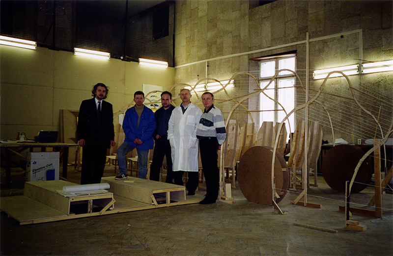 Анатолий Юницкий - Работа над модулем СТЮ масштаба 1:1