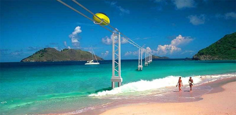 Создание зоны отдыха на искусственном острове в прибрежной полосе моря - коммерческое предложение