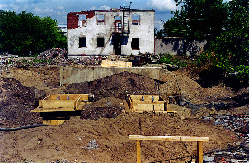 В г. Озёры Московской области начались работы по закладке фундаментов под опоры стенда СТЮ Путевая структура