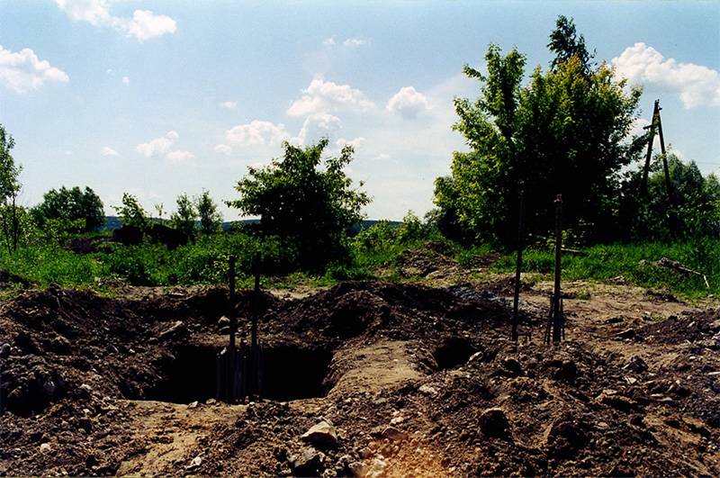 В г. Озёры Московской области начались работы по закладке фундаментов под опоры стенда СТЮ Путевая структура