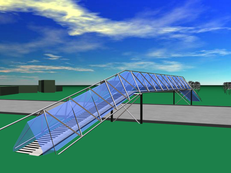 Струнный пешеходный переход