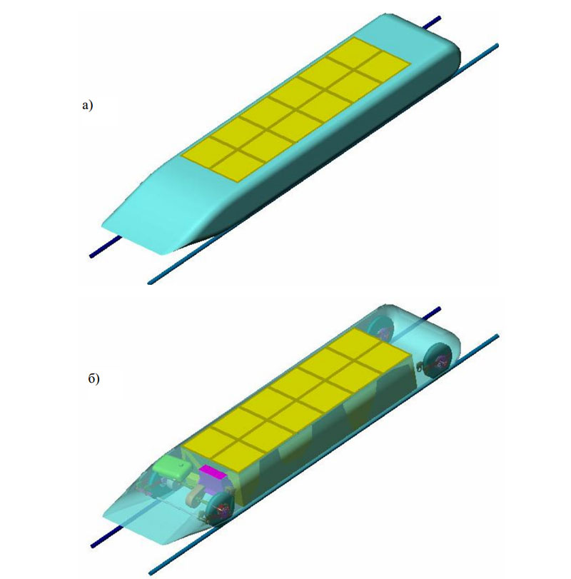 Высокоскоростная двухпутная грузопассажирская СТС Абу-Даби - Дубай - Шарджа: Грузовой модуль для контейнерных перевозок