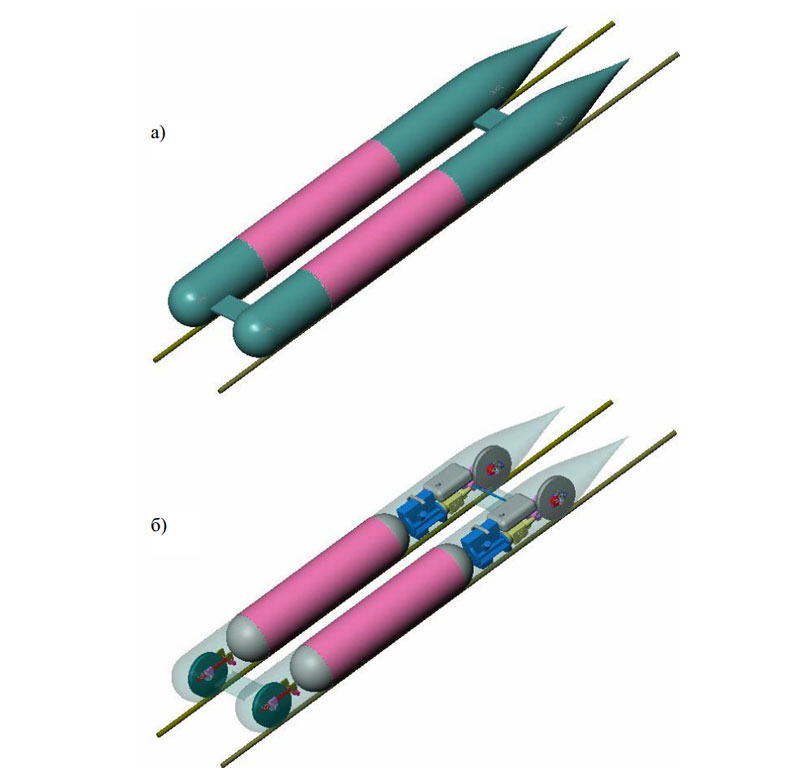 Высокоскоростная двухпутная грузопассажирская СТС Абу-Даби - Дубай - Шарджа: Грузовой модуль для перевозки жидких грузов