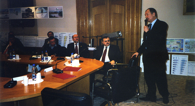 Презентация Проекта для Хабаровского края и действующей модели СТЮ на совещании в Федеральном агентстве по строительству и жилищно-коммунальному хозяйству (Росстрой)