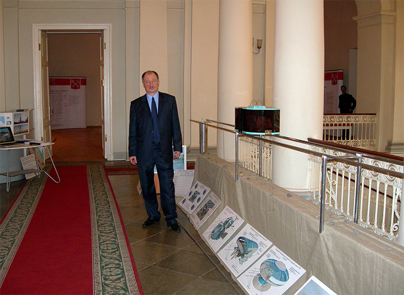 Презентация действующей модели городского СТЮ в Зимнем дворце