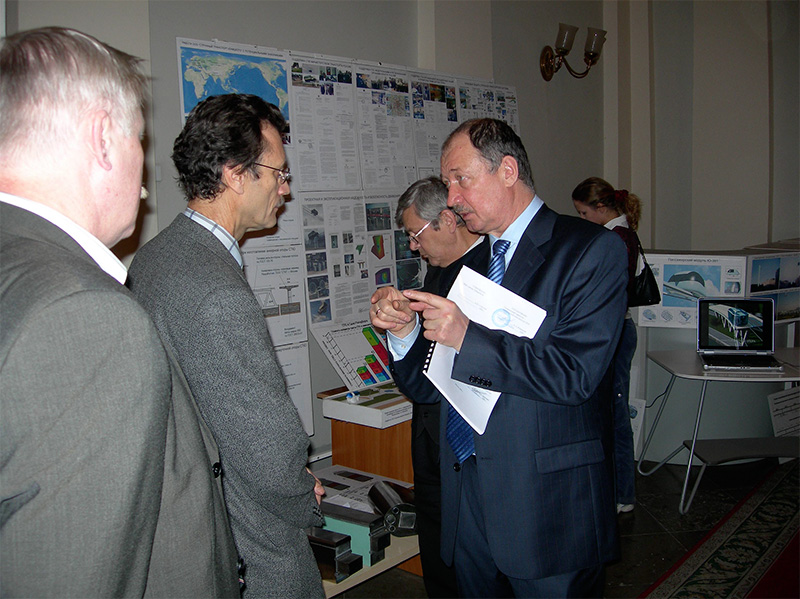 Презентация действующей модели городского СТЮ в Зимнем дворце