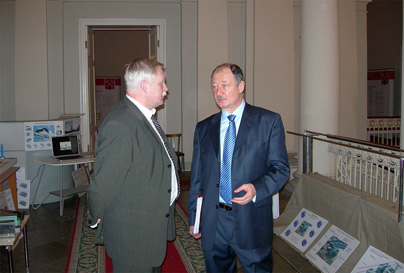 Презентация действующей модели городского СТЮ в Зимнем дворце