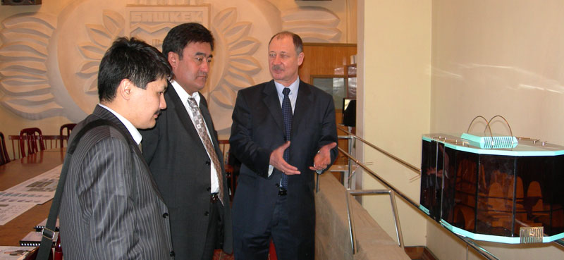 Презентация действующей модели СТЮ в Мэрии города Бишкек