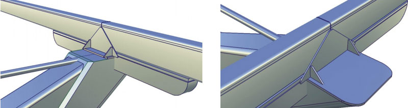 Разработка опорного узла на промежуточной опоре макроСТЮ для условий Хабаровска: Внешний вид разработанного опорного узла по 1 варианту