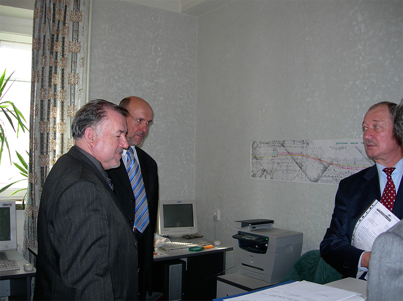 Презентация заместителю мэра города Хабаровска и директору Центра ООН-Хабитат в городе Москве действующей модели подвесного СТЮ