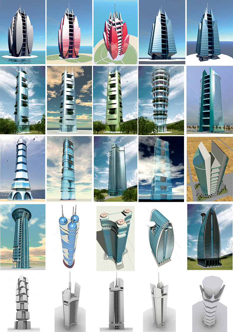 Анатолий Юницкий - высотные здания СТЮ