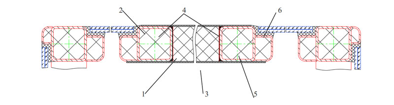 Конструкторская документация на силовой каркас макро-юнибуса модели Ю-362: Крыша