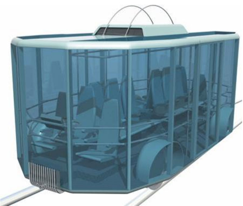Конструкторская документация на силовой каркас макро-юнибуса модели Ю-362: Внешний вид