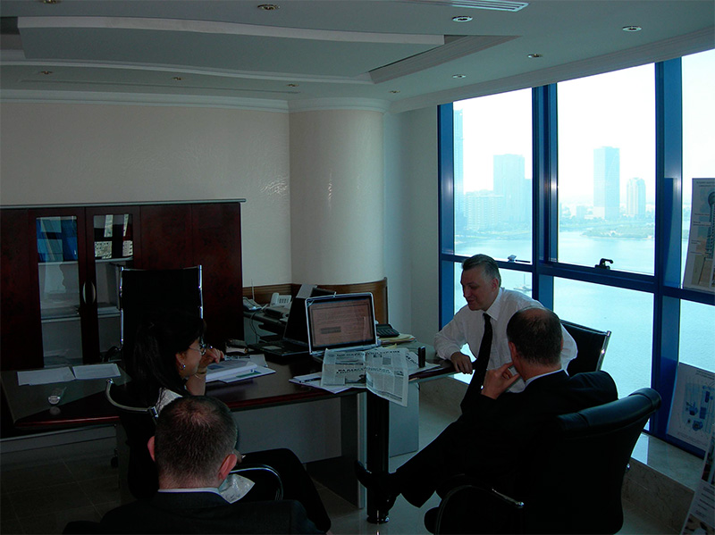 Анатолий Юницкий - Переговоры с партнёрами из Китая в ОАЭ