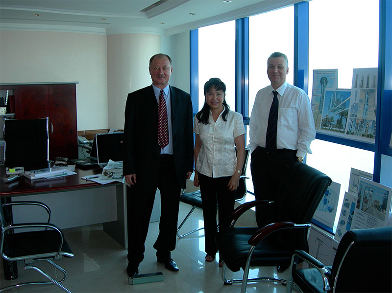 Анатолий Юницкий - Переговоры с партнёрами из Китая в ОАЭ