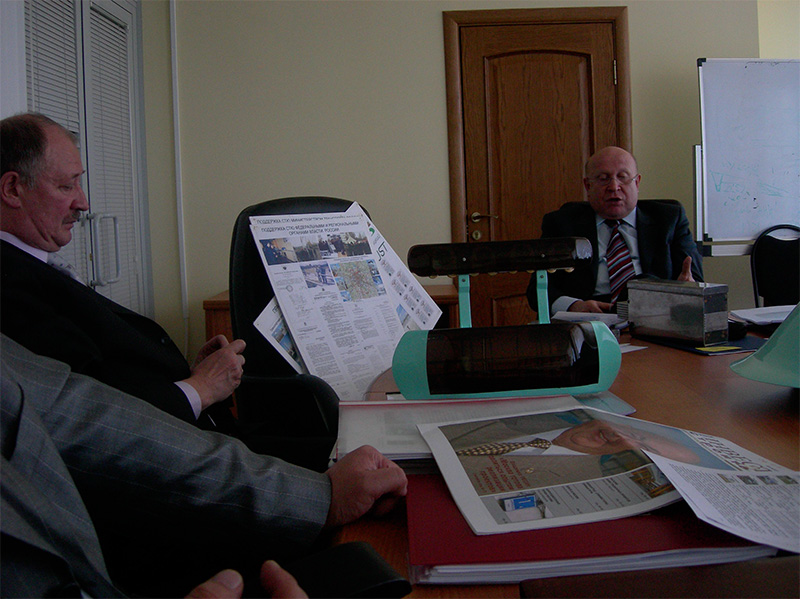 Анатолий Юницкий - Презентация Губернатору Нижегородской области Шанцеву В.П. проекта высокоскоростной трассы СТЮ Нижний Новгород - Москва