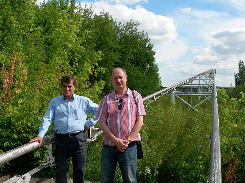 Анатолий Юницкий - Презентация иранскому бизнесмену испытательного стенда СТЮ