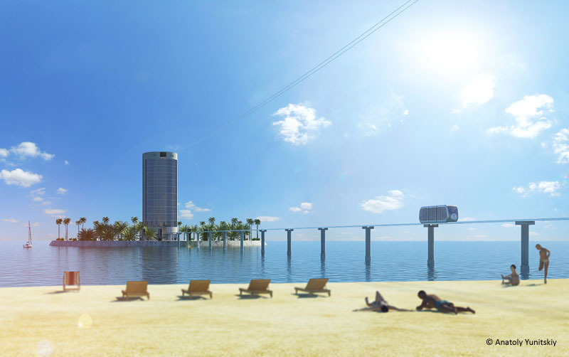 Воздушное метро Голд-Коста в Австралии