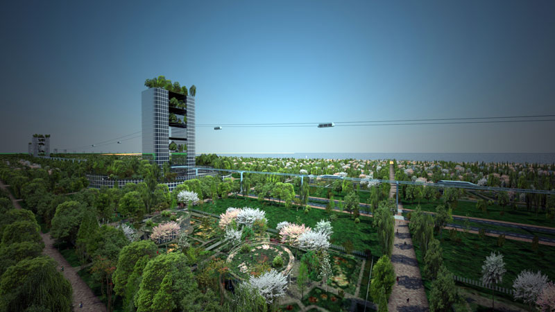 Концепция Линейного города по RSW-технологии