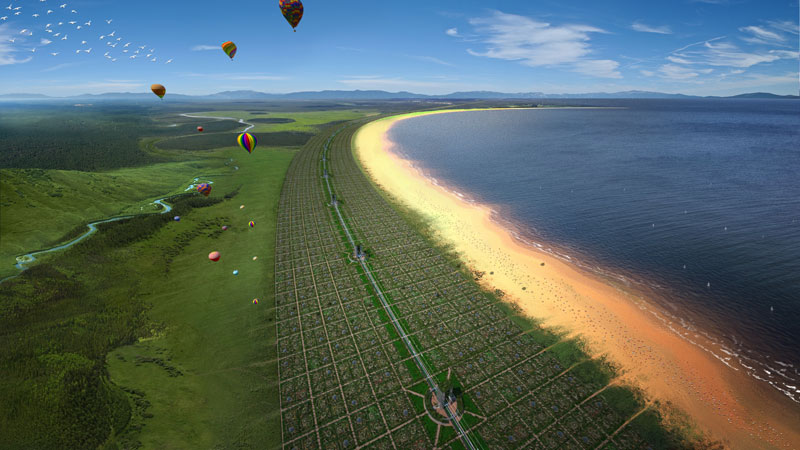 Концепция Линейного города по RSW-технологии