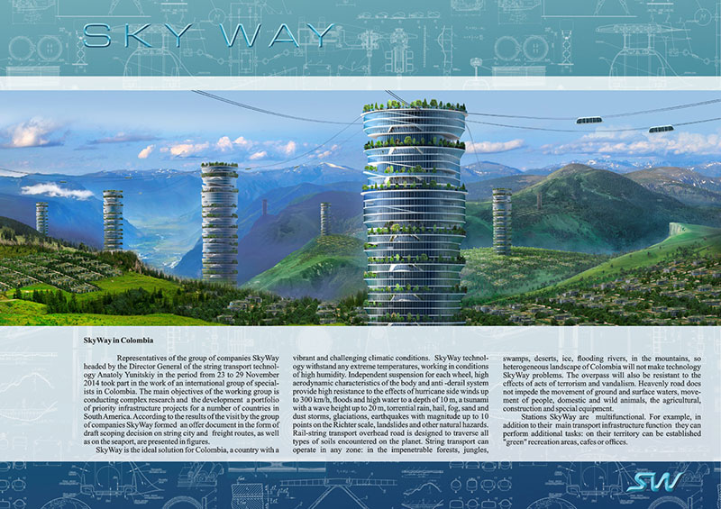 SkyWay в Колумбии
