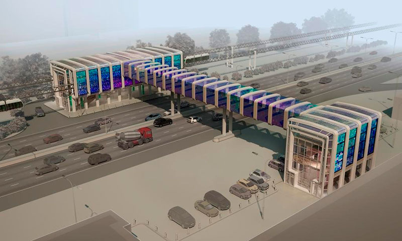 Станция SkyWay Метро Купчино