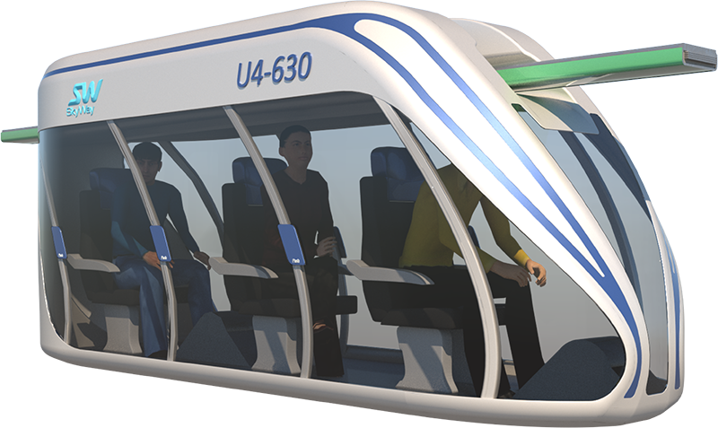 Трёхместный юнибайк UniBike U4-630