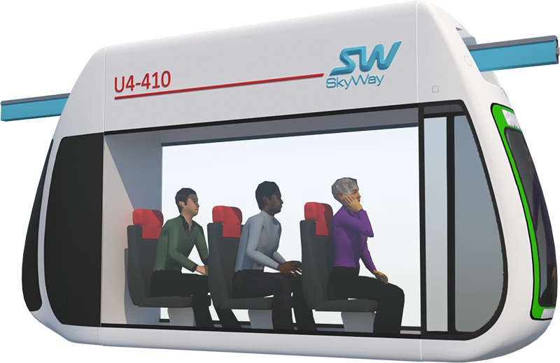 Монорельсовый юникар малого класса UniCar U4-410