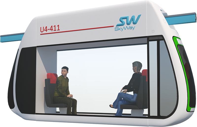 Монорельсовый юникар малого класса UniCar U4-411