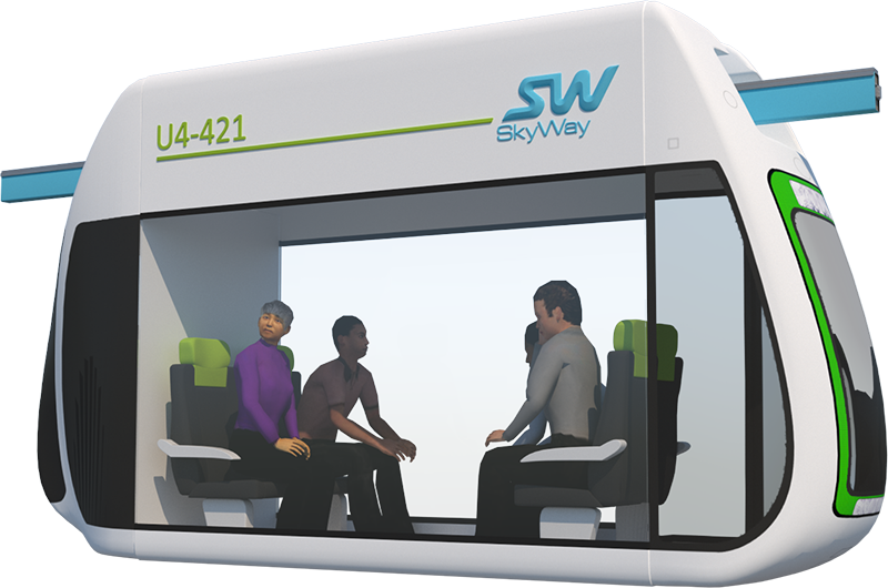 Монорельсовый юникар малого класса UniCar U4-421