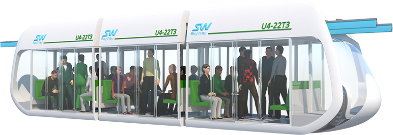 Бирельсовый юнибус большого класса UniBus Tandem U4-22T3